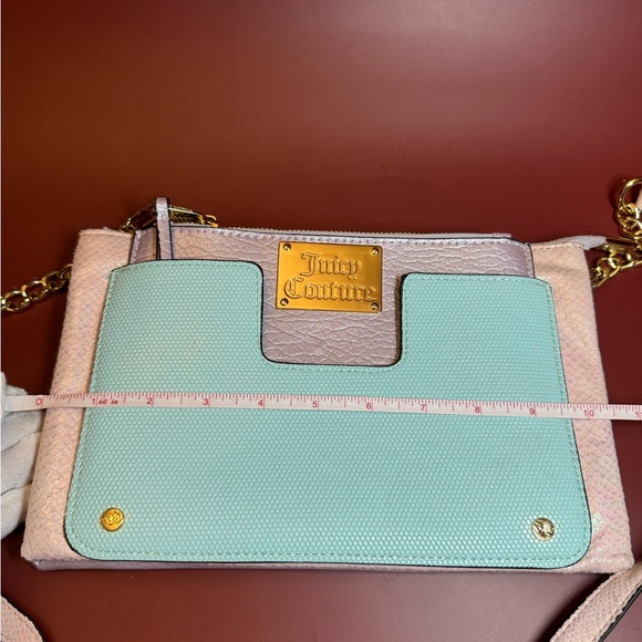 JUICE COUTURE CROSSBODY BAG WITH REMOVABLE POUCH - Picture 5 of 10